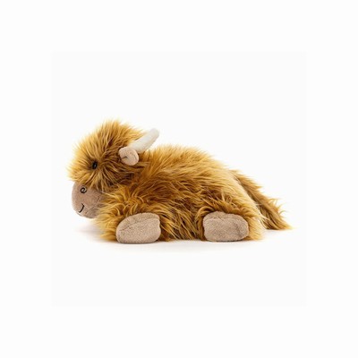 Jellycat Truffles Highland Cow Farmyard UK | 94036ANIU
